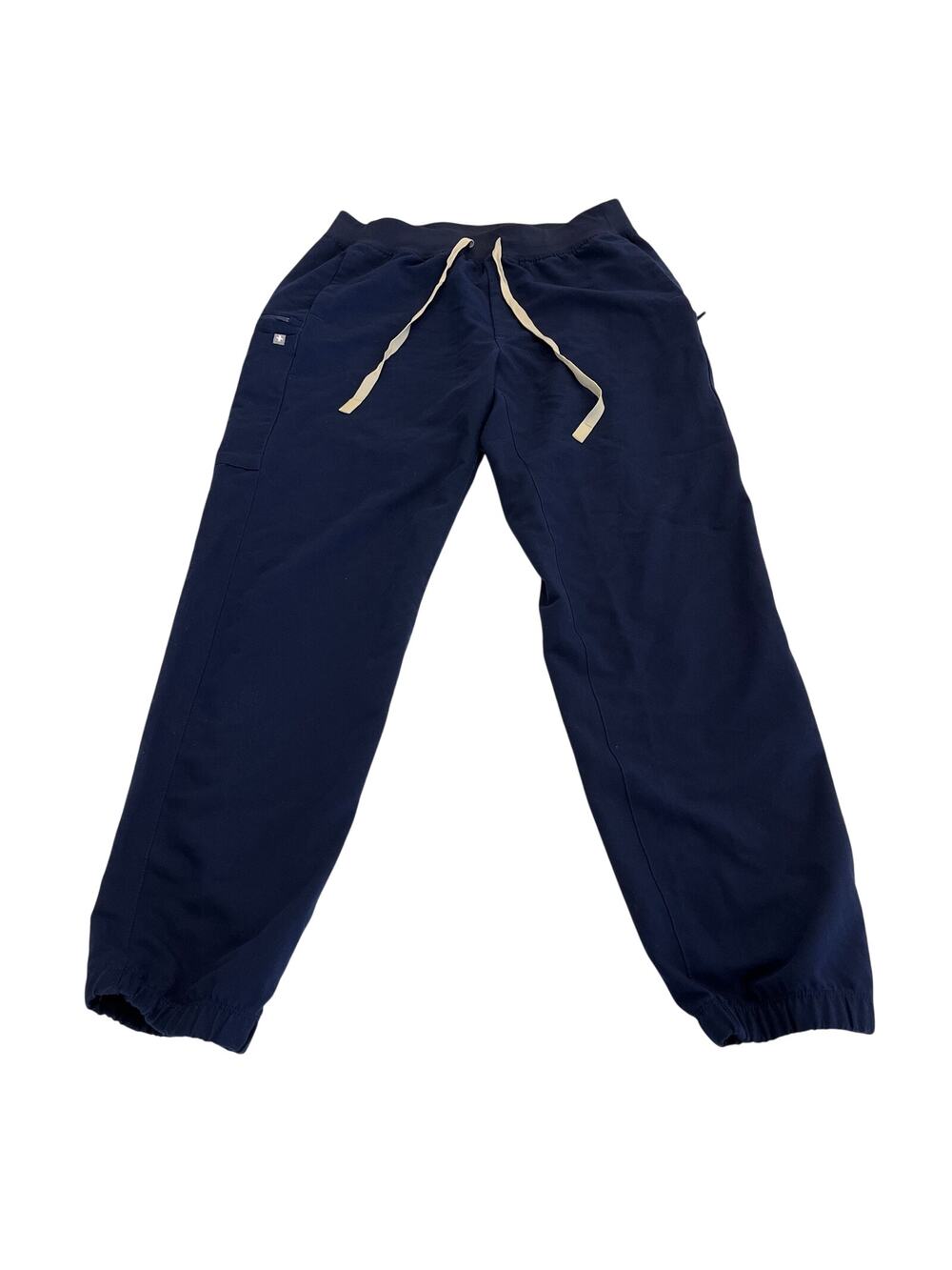 FIGS Double Utility Cargo Limited Ed Jogger Scrub Pants Navy‎ Size Medium